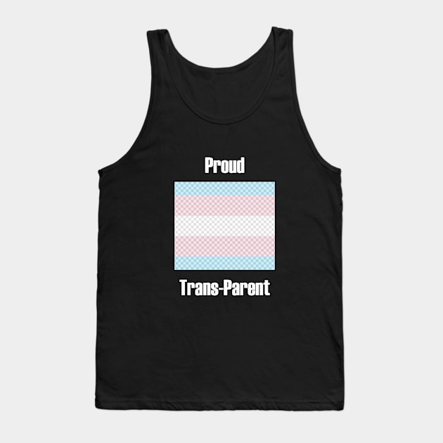 Proud Trans Parent Tank Top by WulfieTees